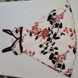 NWT VTG Speechless Floral 🌺Dress Size Large Brown/ Coral